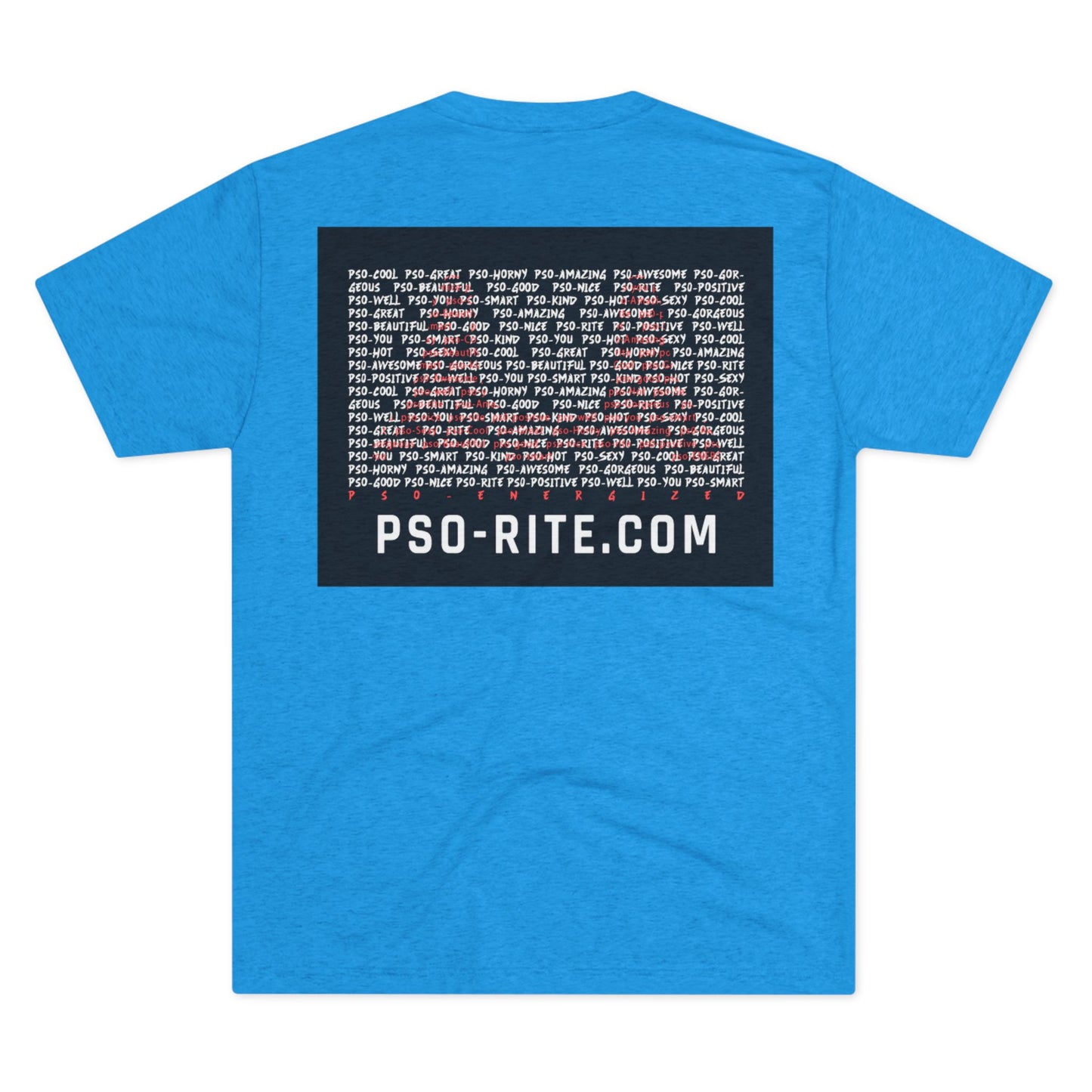 PSO-What T-Shirt - Back Design Only (11 Colors)