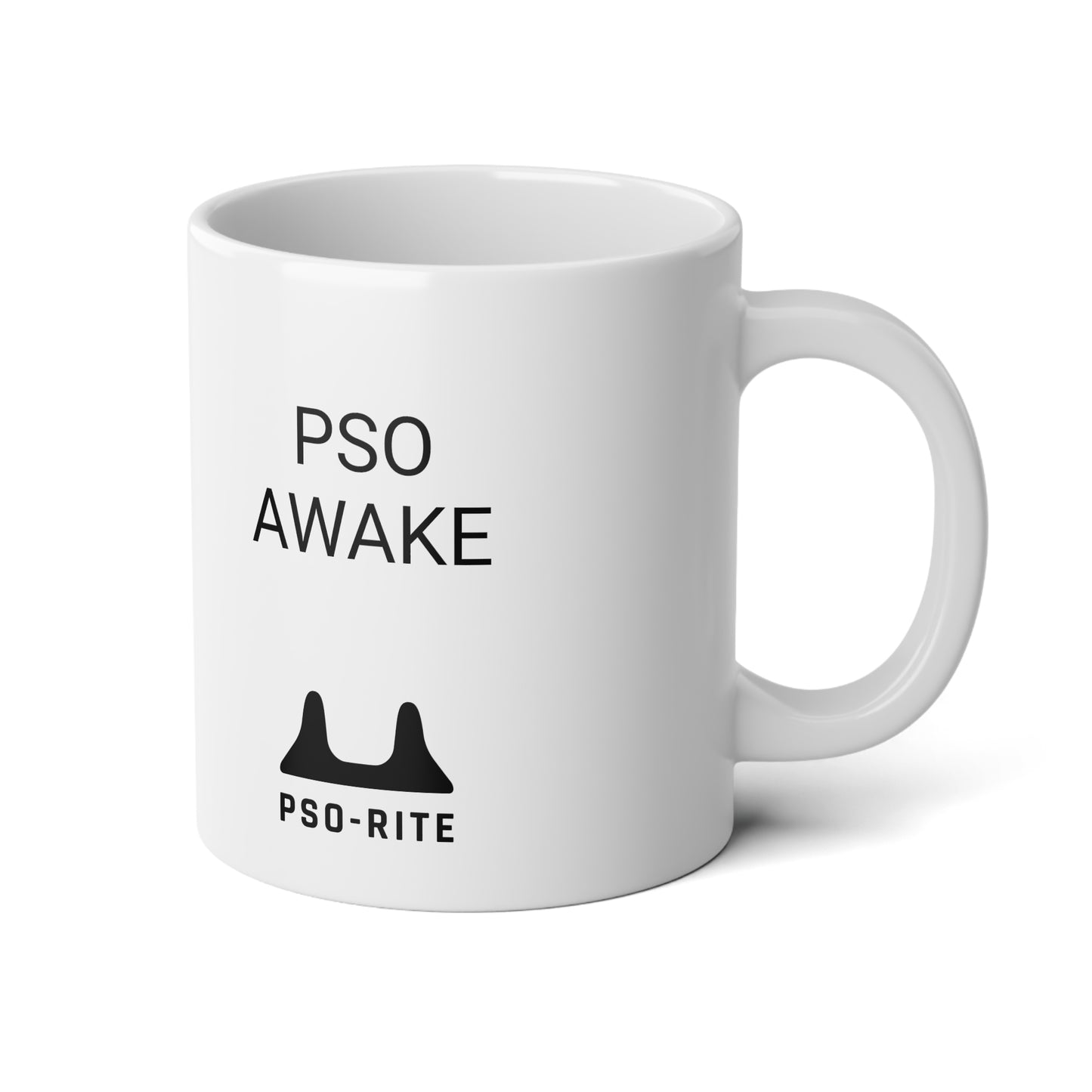 PSO NEEDED / PSO AWAKE Jumbo Mug, 20oz -