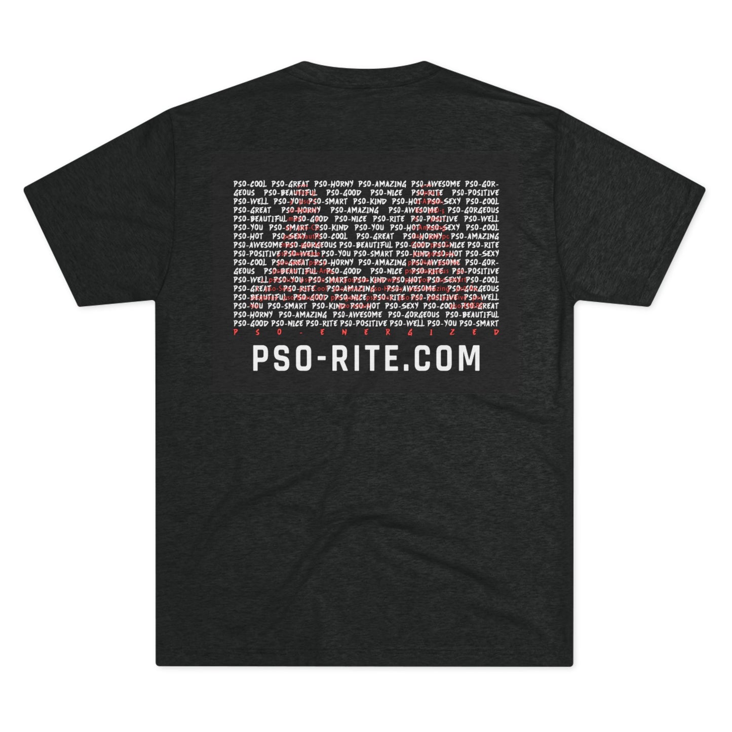 PSO-What T-Shirt - Back Design Only (11 Colors)