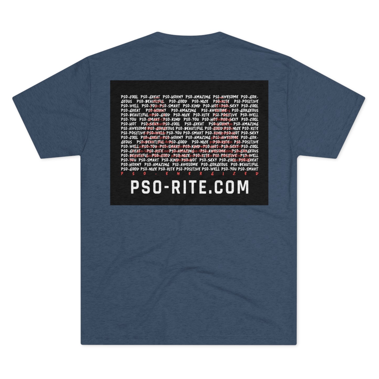 PSO-What T-Shirt - Back Design Only (11 Colors)