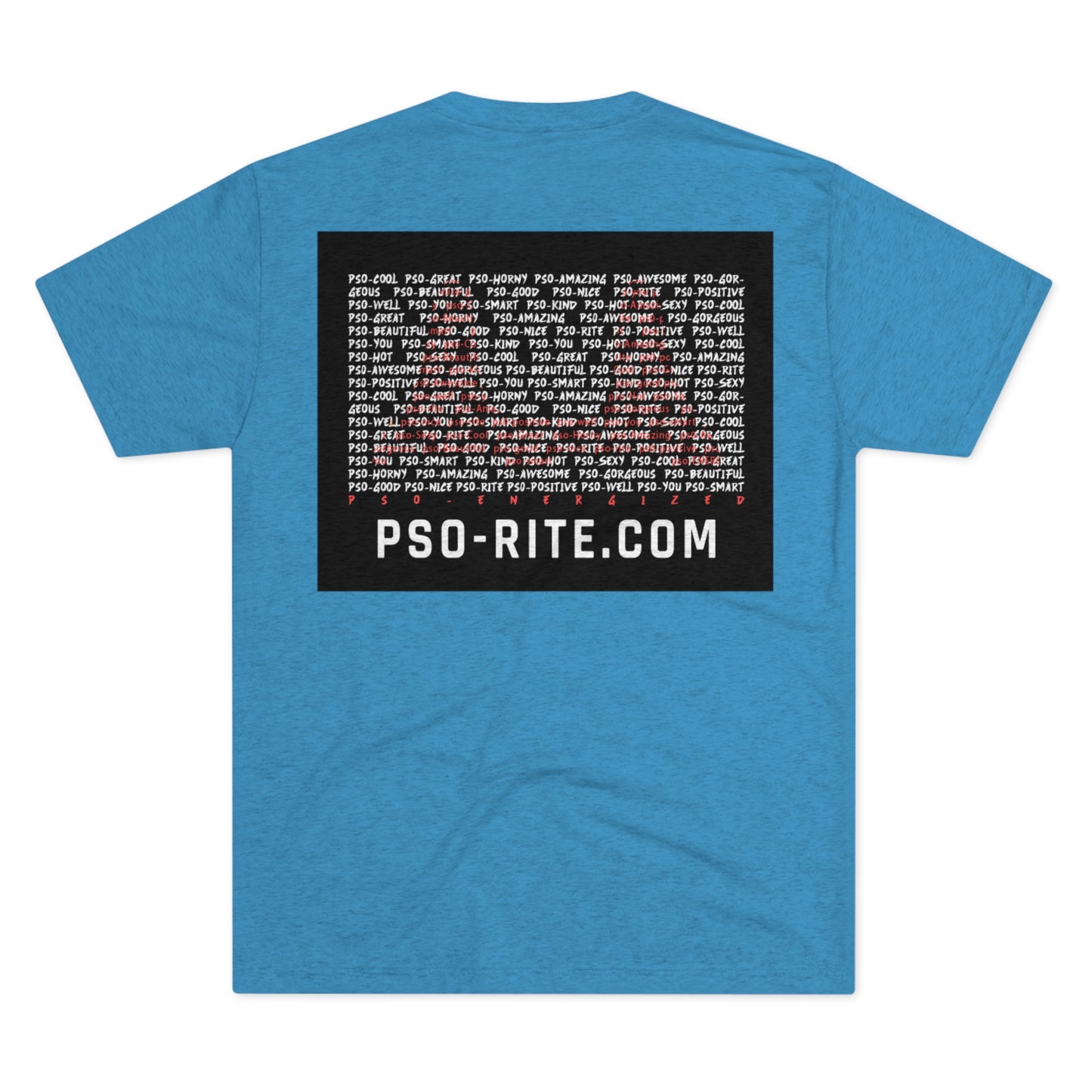 PSO-What T-Shirt - Back Design Only (11 Colors)