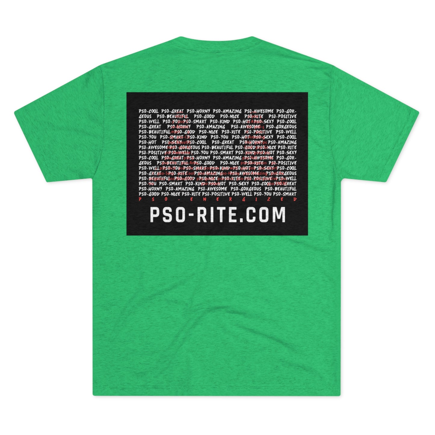 PSO-What T-Shirt - Back Design Only (11 Colors)